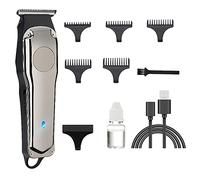 RUYIQUQU Peinado Clipper para hombres, Kit de barbería inalámbrico para el cabello con Tirmer Tlade Beard Trimmer Kids Clipper Professional USB recargable