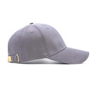 Ruyosn Gorras de Beisbol Hombre Gorras Mujer Baseball Cap algodón Unisex Gorras con Viseras Hombre Ajustable Caps Gorra De Visera Sport Hat, Gris