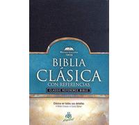 RV 1909 Biblia Clásica con Referencia, negro imitación piel: The Reina-valera 1909 Classic Reference Bible, Black, Imitation Leather