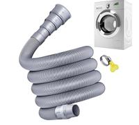RV Abwasserschlauch Set 3 4 5m - Flexibler Abwasser Entleerungsschlauch | PVE PE Abwassersystem Schlauch | Robuster Abwasserschlauch für Wohnwagen & Camping | Erweiterungsset f