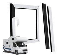 RV AC Gasket - Impermeable Self-Adhesive Leveling Pad | RV Air Conditioner Picture Frame Gasket | Universal Seal Kit, Weatherproof Foam Insulation, Replacement Mounting Hardware for Camper