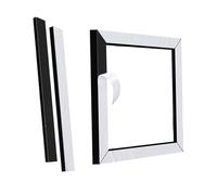 RV AC Gasket, Self-Adhesive EVA Roof Seal for Trailer and Camping Car, Picture Frame Style AC Gasket Kit for Outdoor, Road Trip, Long Travel, Easy Installation