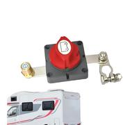 RV Battery Disconnect Switch, 12-48V Portable Isolator, Automotive Replacement Power Saver For Car, Motorcycle, Easy Install Cut-Off Device, Power Control Accessory For Vehicle Systems