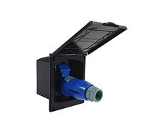 RV Camper 16A Enganche de Descarga Externo Enchufe Impermeable Accesorios for Interfaz alimentación Externa Trailer Van,Ahorro de Espacio Compacto(Socket and Plug-01)