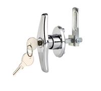 RV Camper Door Lock Replacement - Heavy Duty Zinc Alloy Security Latch