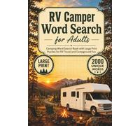 RV Camper Word Search for Adults: Camping Word Search Book with Large Print Puzzles for RV Travel and Campground Fun