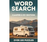 RV Camper Word Search Puzzle Book: Word Searches wit Easy to Read Print about Camper RV | 6x9 inches, 210 pages | 100+ Puzzles … Gift for Vacations, Holidays and Free Times