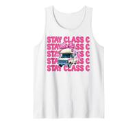 RV Camping Camper Autocaravana Chica Mamá Coqueta Estancia Clase C Camiseta sin Mangas