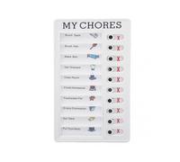 RV Checklist Board with Slider DIY Recyclable Reasonable Arrangement Detachable Schedule Planner Board for Outdoor