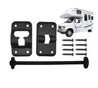 RV Door Catch - Compact Universal Holder, ABS Matte Bolt, Heavy-Duty Weatherproof Lock With Secure Mechanism | Lock For Motorhome Van Interior Exterior Cabinets And Refrigerator Bathroom