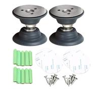 RV Door Holder - Magnetic Door Holder & Catch | Stainless Steel Heavy Duty Doors Stopper | Shockproof & Rustproof Holders For Campervans, Motorhomes & Home, Mount: Adhesive Or Screws, 2*PCs