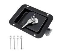 RV Door Lock, Anti-Rust Car Door Lock Set With Keys, Long-Lasting Security Hardware For Motorhome, Trailer, Closet, Apartment, Hotel, Camping, Entry Replacement, Resistant Handle