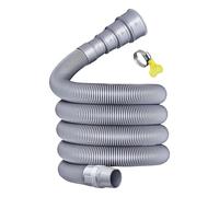 RV Dump Hose, Flexible Leakproof Caravan Drain Pipe, Secure Trailer Extension Solution for Outdoor Vacation, Holiday, Camping, Motorhome, Travel