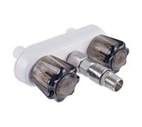 RV Duscharmatur - RV Duschventil | Quick-Connect Adapter | -Duchas Wasserhahnventil-Diverter-Ersatz Hochdruckersatz für Wohnmobille, Boot, Badezimmer, Van, Camping im Freien Reisen