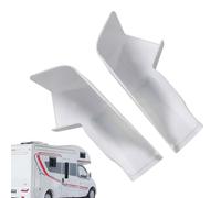 RV Gutter Spout Extensions - Left & Right Set | Extended Rain Gutter Hardware For RVs And Trailers, Directs Rainwater Away From Siding, Easy Installation, Ideal For Motorhomes, Campers, Travel Trailer