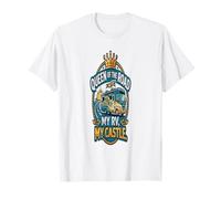 RV Life Reina De La Carretera Mi RV Mi Castillo Camiseta