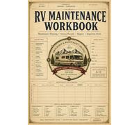 RV Maintenance Workbook: Repair Logs, Inspection Checklists & Service Tracking for Campers and RV Owners