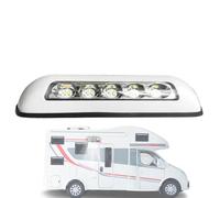 RV Outdoor LED Light - 26.8x4.1x3.9cm Waterproof Awning Porch Light, 6W/8W Bright White Lamp, Voltage Stable, Energy Saving Design | RV For Camper Trailer Boat Garden Outdoor Use