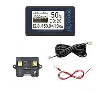 Rv para batería Monitor Coulometer 12V-48V Litio Hierro Fosfato 0.5% Precisión Para Rv Gestión de Energía y Sistemas Solares (B)
