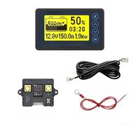 Rv para batería Monitor Coulometer 12V-48V Litio Hierro Fosfato 0.5% Precisión Para Rv Gestión De Energía Y Sistemas Solares (A)