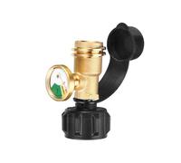 RV Propane Tank Gauge Level Indicator Gas Pressure Meter with Type 1 ConnectionUpgraded Propane Leak Detector