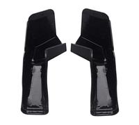 RV Rain Gutter Spouts - Overflow Prevention Drain Extensions, Guttering Spout for Water Control, Protective Roof Channel Outlet for Travel Trailer Motorhome Caravan Patio Garden Yard Use, Black