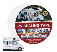 RV Roof Repair Tape | Butyl Rubber, 5cm X 5m, White | High-Strength Waterproof Sealant For Leaks, Cracks & Holes | Heat Resistant Adhesive For RVs, Campers, Trailers & Mobile Homes