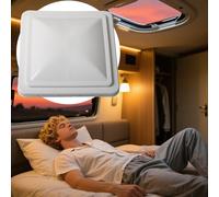 RV Roof Vent, 14-Inch Weatherproof Travel Van Rooflight, Ventilation Hatch Trailer Motorhome Conversion, Airflow Regulator for Summer Camping Winter Repair Mobile Home Holiday Outdoor Caravan Use