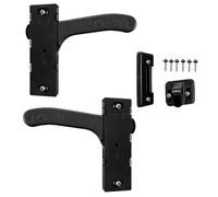 Rv Screen Door Latch, Motorhome Entry Part, Weatherproof Screen Lock Trailer Barn Patio Use, Cargo Van Closet Security Bathroom Outdoor Latch Upgrade 3.66x1.14 Inches