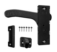 RV Screen Door Latch, Van and Motorhome Entry Hardware, Anti-Theft Weatherproof Locking Mechanism, Sturdy Replacement Part for Barn Doors, Cargo Trailers, Outdoor Patios, Closets, Bathrooms