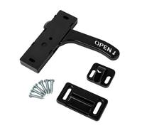 RV Screen Door Parts - Ergonomic Door Handle, Non-Slip Grip Heavy Duty Replacement Handle | Long-Lasting RV Doors Parts for Home, Camping, Picnic, Travel, Hiking, Outdoor Adventure (Left Handed)