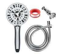 RV Shower Head with Hose - 10 Modes High Pressure Handheld Shower | Flexible Bathroom Accessory with Powerful Water Spray | Travel Bathing Tool for RV, Home & Outdoor Use