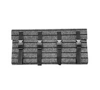 RV Step Carpet - RV Step Covers, Double-Layer Backing Design Stair Treads, Deck Pad With Adjustable Buckles For Mud Marks Resistance, Durable Steps Rugs For Long-Term Parking, Trailer & Camper, 3 Pack
