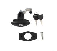 RV T-Handle Lock Kit Trailer Door Pestillo con KeysZinc | Aleación para camper LocksetBoat Toolbox Security Handle Caravan Cargo Door HardwareAdjustable thickness Gate LockOutdoor