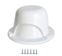 RV Ventilation Cap - Adjustable Roof Vent Replacement, White Cover for Camper Trailer Plumbing Outlet, Easy-Install Accessory | Ideal for Motorhome Roofs Ventilations Maintenance, 5,31 x 2,99 pulgadas