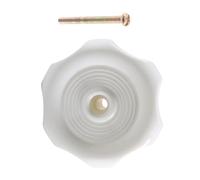 RV Window Vent Knob- 5.7x5.7x3.3cm Trailer Window Crank Knobs | Effortless Shaft Trailer Vent Turn Knob | b-a/4 Inch Diameter, Interior Replacement With Screw, Hardware Accessories For Rv