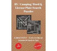 RV Word & License Plate Search: RV Word & License Plate Number Search Puzzles. Large Font, Easy to Read. Includes RV Hacks and Tips | 6x9 inches | 100 ... RV Enthusiasts (RV / Camping Puzzle Books)