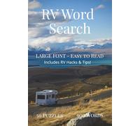 RV Word Search | Large Font, Easy to Read. Includes RV Hacks and Tips: RV related Word Search Puzzles with Easy to Read, Large Font words | 6x9 inches ... RV Enthusiasts (RV / Camping Puzzle Books)