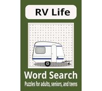 RV Word Search Puzzle Book: Word searches with easy to read print about RV, Picnic, Traveling and more [6x9 inches 110 pages] 50+ Puzzles_Gift fpr vacations, holidays, and free time.
