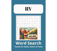 RV Word Search Puzzle Book: Word Searches with Easy to Read Print about RV'ing, Camping, RV Travel and More | 6x9 inches, 110 pages | 50+ Puzzles ... Gift for Vacations, Holidays and Free Times