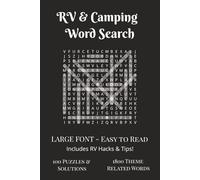 RV Word Search: RV Word Search | Large Font, Easy to Read. Includes RV Hacks and Tips: RV related Word Search Puzzles with Easy to Read, Large Font ... RV Enthusiasts (RV / Camping Puzzle Books)