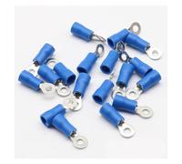 RV2-3 Blue 22-16 AWG 1.5-2.5mm2 Insulated Ring Terminal Connector Cable Connecto Wire Connector 100PCS/Pack RV2.5-3 RV