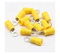 RV5.5-4 Yellow Ring insulated terminal 100PCS/Pack cable Crimp Terminal suit 4-6mm2 Cable Wire Connector RV5-4 RV
