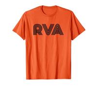 RVA Richmond VA Diseño Retro Camiseta