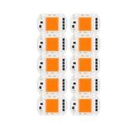 RVBLRDSE 10PCS Grow Plant Light AC230V 50W LED COB phytolamp chip Full Spectrum