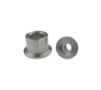 RVBLRDSE 1pc 1/8" 1/4" 3/8" 1/2" 3/4" 1" 1-1/4" 1-1/2" BSPT Female Thread KF16 KF25 KF40 SUS304 Stainless Steel KF Vacuum Pipe Fitting(KF16,1/4")