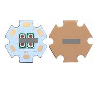 RVBLRDSE 1pc 10W 12W 3535 6V 3535 Deep Red 660nm Plant Grow LED light Diode Emitter Light