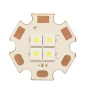 RVBLRDSE 1PC High Power LED 10W -30W 12-14.8V 4Chips XPL-HI Cold White 3500lm Diode with 20mm Copper Board