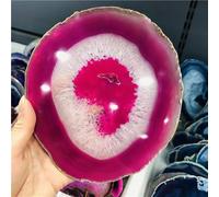 RVBLRDSE Beautiful Agate Chips Purple Geode Polished Crystal Quartz Crafts Mat Home Decoration Stone
