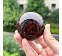 RVBLRDSE Beautiful Mahogany Obsidian Ball Crystal Divination Home Decoration (Size : 1pcs)